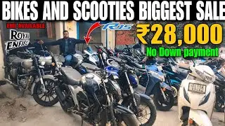 Second Hand Sports Bike And Scooty Sale In 2026 Biggest Offers | R15, Apache, Bullet, Royal Enfield 
