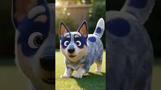 BLUEY: 10 Characters Reimagined as REAL Dogs (EPIC Live-Action AI!) 🐾🤯