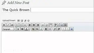 Wordpress Tutorial - How to Change Permalinks Quickly After Changing the Post Title