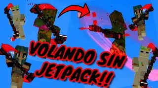 QUI&Eacute;N DICE QUE NO SE PUEDE VOLAR SIN JETPACK!!| Pixel Gun 3D | VideoMEME
