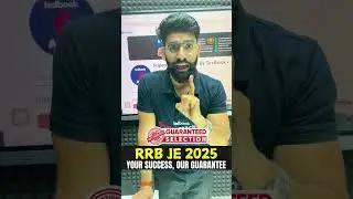 🚂 RRB JE 2025 🔥Your Success, Our Guarantee | Guaranteed Selection with GSP! 🚂