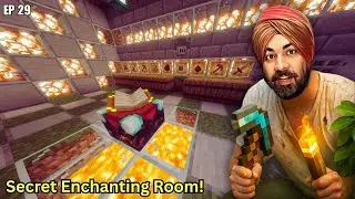 Minecraft Survival EP 29 | Secret Level 30 Enchanting Setup