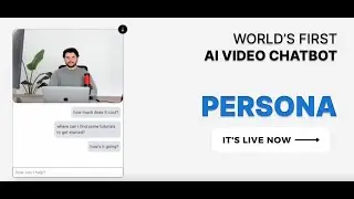 Persona Video Chatbot - Alpha Walkthrough
