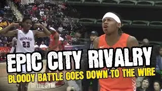 Morgan Park vs Whitney Young EPIC CITY Rivalry BLOODY BATTLE | GOES DOWN TO THE WIRE