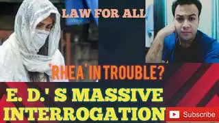 E. D. 'S MASSIVE INTERROGATION (REHA IN TROUBLE? )