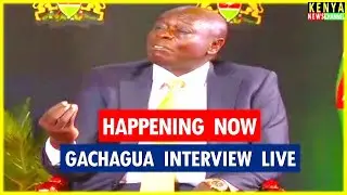 LIVE - Rigathi Gachagua Big Interview with Kalenjin Media Houses on Opposition Plans against Ruto