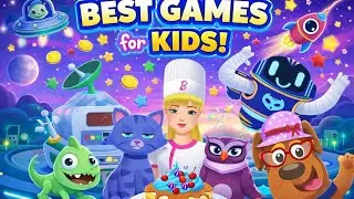 Fun Games with Cute Characters 🐶🐱✨ | Kids Masti Zone 😄