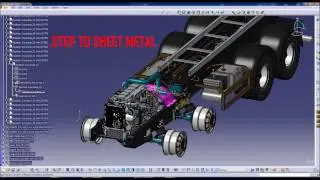 .Step file recognize to Sheet Metal in Catia V5