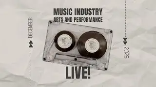 Music Industry Arts and Performance LIVE! // Dec. 10, 2025 @ 4 p.m.