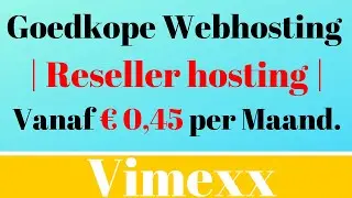 Vimexx Hosting | Webhosting Reseller | hosting |
