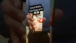 Fake fingerprint unlock Phone #diy #fyp #shorts
