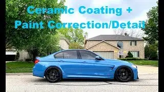 F80 M3 Ceramic Coating Wheels + Paint Correction + Full Detail