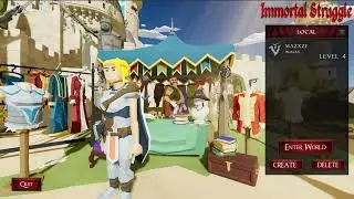 Immortal Struggle,Mining, TwoHand Sword Starting update and more  Indie MMORPG