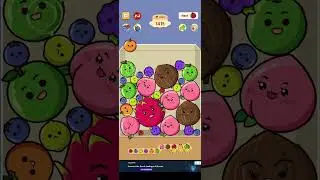 #anxiety #games #lifeisbutadream #game #gaming #puzzle #gameplay #puzzlegame fruit merge