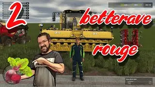 Culture de betterave rouge Farming simulator 25