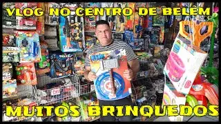 BRINQUEDOS BARATOS NO CENTRO DE BELÉM! TOY HUNT BRINQUEDOS COLECIONÁVEIS!