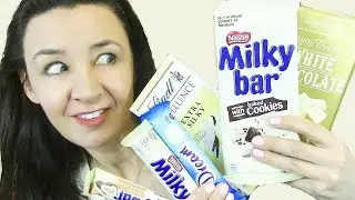 MEGA WHITE Chocolate Candy Bar Taste Test