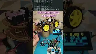 Wireless Battery Monitoring System | INA219 + ESP32 + Arduino + OLED Telemetry#arduino