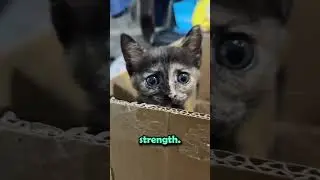 This Person Got an UNEXPECTED SURPRISE in The Rain 😻😿 #catrescue #kittenrescue #kittycat #animallove