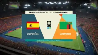 FIFA 23 [Women's World Cup AU - NZ 23] - Espa&ntilde;a vs Zambia | Xbox