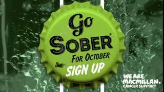 Go Sober for October &ndash; Macmillan Cancer Support