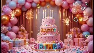 Happy Birthday to You song 🎉🎵 | Fun & Joyful Birthday Celebration Song🥳🎂🎊