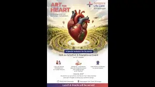 ARTforHEART Anatomical Heart Art Workshop +Compitation