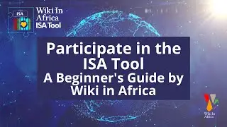 Get Started with the ISA Tool: A Beginner's Guide by Wiki in Africa