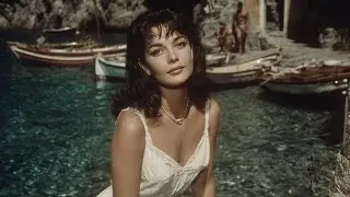 Evenings Where the Waves Whispered Her Name – Vintage Love in 1960s Italy