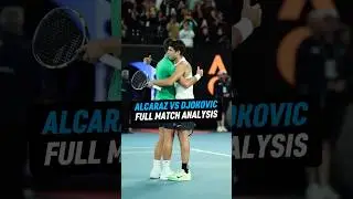 Alcaraz vs Djokovic - Full Match Analysis #shorts