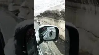 Snowfall at Babusar Top in June