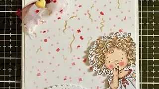 Craft with me featuring Emily More Designs Confetti Layered Stencils
