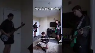 How to Rammstein #rammstein #industrialmetal #staticx #guitarist #producer #numetal #robzombie