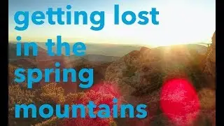 Backpacking in the Spring Mountains | Bonanza Trail