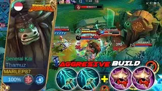 GAMEPLAY THAMUZ - COBA THAMUZ SKY PIERCER AUTO DI LOCK SATU SERVER ❗❗-MLBB