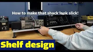 Radio shelving set up