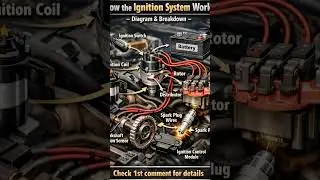 How The Ignition System work Diagram & Breakdown #ignitionsystem#breakdown  #autoelectrical