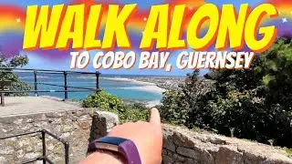 Crystal Clear Waters & Beautiful Views At Cobo Bay | Guernsey 🇬🇬