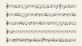 Oceans Hillsong - Playback com Partitura Trompete, Sax Tenor e Clarinete - Sax Cover - Byra do Sax