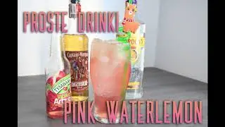 PROSTE DRINKI - Pink Waterlemon - MEGA ORZEŹWIAJĄCY DRINK IDEALNY NA UPALNE DNI!!!
