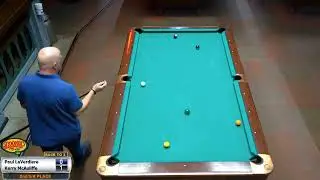 Kerry McAuliffe VS Paul Laverdiere | Race To 3 - 9 Ball.