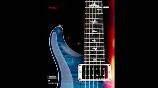 Beautiful Paul Reed Smith PRS 35th Anniversary Custom 24 guitar in Custom Aquamarine Blue Burst