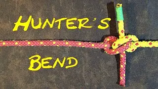 How to Tie the Hunter's Bend - How to Tie the Rigger's Bend