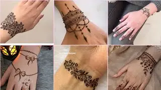 Latest Wrist Mehndi Collection  //  simple & Nice Mehndi Design  // Mahadir dijain