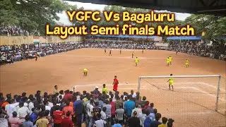 Bangalore's Dangerous football match/ East India tournament/ Full Fight 1-1...65th year celebration📍