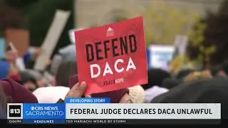 Federal judge declares DACA immigration program unlawful, but allows it to continue