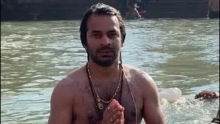 Tej Pratap Yadav ने नए वर्ष में हरिद्वार में गंगा स्नान किया बिहार के लिए मनोकामना माँगा ||