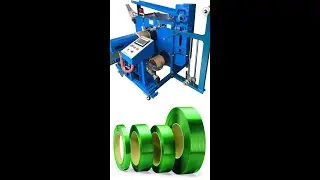 POLYESTER POLYPROPYLENE PET PP STRAPPING BAND STRAP BELT WINDING COILING WINDER COILER MACHINE