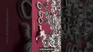 925 Pure Silver Idols Collection | Devotional Gift Items | Traditional Designs #shorts #ytshorts