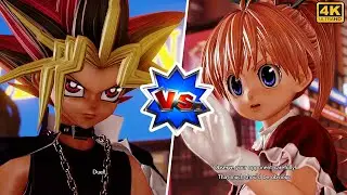 Jump Force Ultimate Edition - Team Yugi Vs. Team Bisky | Hardest Com Battle